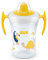 NUK Trainer Cup vaso antiderrame bebe, boquilla de bebida suave a prueba de fugas, 6+ meses, sin-BPA, 230ml, transparente, 1 cuenta