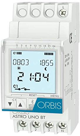 Orbis - ASTRO UNO BLUETOOTH 230V, 1 C.CONMUTADO 16(10) A PROGRAMACION POR CIUDADES