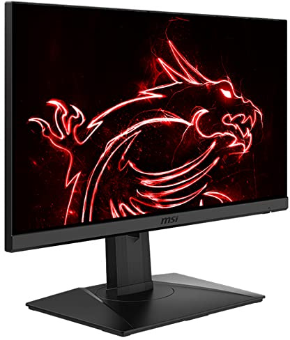 msi Optix MAG245R - Monitor Esport Gaming 24 FHD - Pannello IPS 1920 x 1080, 144 Hz / 1ms, compatibile con G-SYNC, Mystic Light, supporto regolabile/VESA - Display Port 1.2a & HDMI 1.4