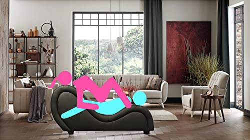 ANDOV Sex Möbel Sex Stuhl Yoga Entspannung Meditation Dehnen PU Leder UKFR (Brandschutz)
