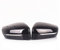 Spiegelkappen Für BMW 3 5 7 G11 G20 G21 330i 330d 340i G30 G31 530d 530i 520d 525i G32 2019 2020 LHD Carbon Seitenspiegelabdeckung Seitenspiegel Abdeckkappen (Farbe : Schwarz)