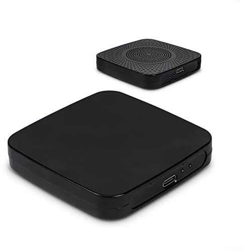 SPORTARC Wireless für CARPLAY Ai Box AN Auto Box WiFi Adapter für Tesla Model 3/Y/S/X (Dual-Band 2,4 G + 5 G, OTA Online-Upgrade, Schwarz)