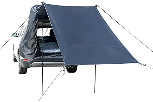 Auto-Markise, Heckklappen-Markise, Auto-Zelt-Kofferraum, wasserdichte und UV-beständige Auto-Markisen, langlebiges Wohnwagen-Überdachung, Anhänger-Strand-Camping-Dachzelt
