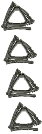 VANZACK 4pcs Camping Gas Tank Stand Gas Bottle Stabilizer Tank Bracket Stove Stand