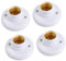 MagiDeal 4X Bases de Porte-Ampoule, Douilles de Lampe E27, Base à vis, Montage Mural au Plafond pour Chambre à Coucher, Maison, Garage, couloirs