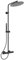 Ideal Standard A7589XG Ceratherm T125 Duschsystem mit Brausethermostat – Stick-Handbrause und Kopfbrause Ø 30 cm – Brauseschlauch 175 cm – in Silk Black