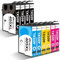 405XL Druckerpatronen (10er-Pack) Kompatibel für Epson 405XL Multipack 405 XL für Epson WF 4820 Druckerpatronen WF-4820DWF WF-3820 WF-3820DWF WF-4825 WF-4830 WF-4830DTWF WF-3825 WF-7840 WF-7830