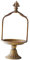 Cabilock 1 X Retro Tablett Drehteller Kuchen Europäischer Stil Desserthalter Vintage Tablett Rustikaler Kuchenständer Kuchenplatte Mit Kuppel Party Kuchenständer Mini Kuchen