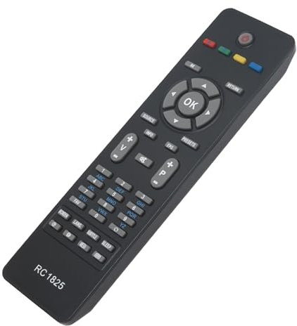 RC1825 Télécommande remplacée -VINABTY-fit pour Alba Celcus Digihome TECHWOOD Hitachi Bush JMB Luxor VESTEL Telefunken TV télécommande RC-1825 L26VG07UJ 32882HDLCD 40913FHD