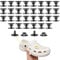 WY LIGHTING LEVEL 32 PCS Rivets, Plastic Rivets, Replacement Rivets Button for Beach Shoe Button Repair Clog Strap Replacement Rivet Replacement Parts for Clog Shoe Strap Repair