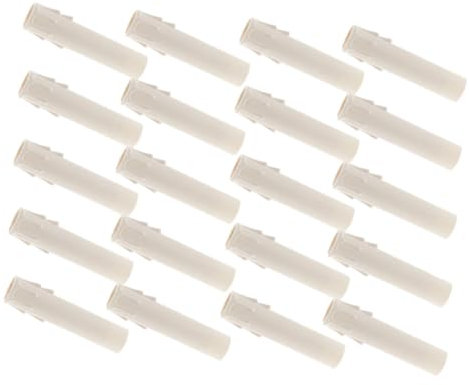 OUNONA Hängende Kerzenlichterfassung 30 Stück Kunststoff Leuchtersockel Hitzebeständig Für Kronleuchter