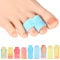 YBEATY 8 Pcs Toe Wraps Splint Buddy Hammer Corrector Reusable Adjustable Straightener Big Small Support Relief Protectors for Curled Toes Bunion Broken Crooked Toe Treatment Men Women