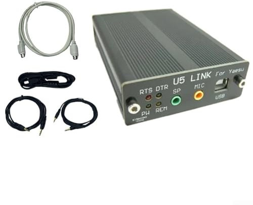 Per U5 LINK Connettore Radio, Con Cavo Dati USB Trasformatore di Isolamento Audio Per Ham Radio Comunicazione Per YAESU Per ICOM Per Kenwood
