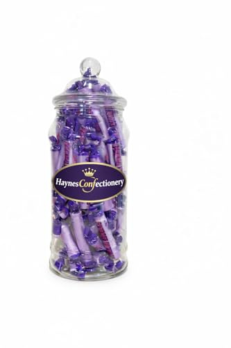 Original Parma Violets 405g Retro Sweets Gift Jar 23cm, Sweet Shop Tub.