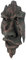 Design Toscano Der Geist von Nottingham Woods Greenman Wandskulptur, Polyresin, holzton, 38 cm