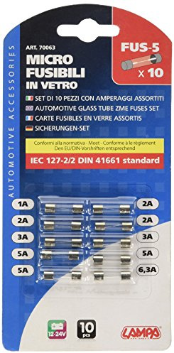Lampa 70063 Folder Microfusibili, Glass, 10 Pieces