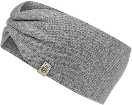 Bandeau en Cachemire Roeckl rechauffe-oreilles protege oreilles (taille unique - gris)
