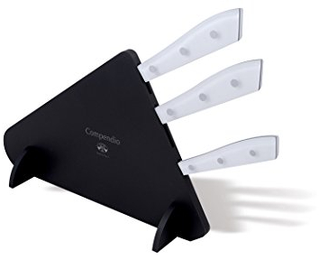 Coltellerie Berti Compendio Grit Compendio Ceppo 3 Coltelli Cucina Ghiaccio