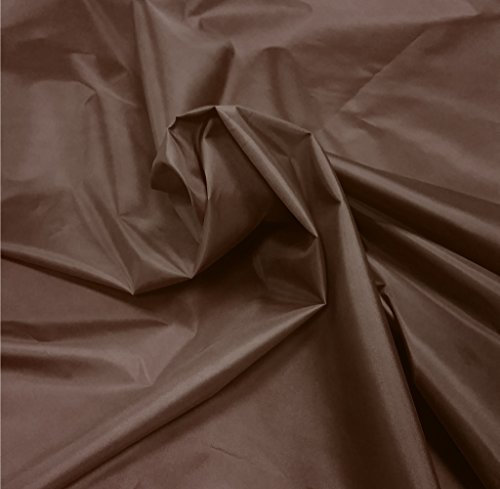 A-Express Impermeable Poliéster Tela 5oz Polainas Material al aire libre Cubrir Acampar Bandera - 2 Metro (200cm x 150cm) Marrón
