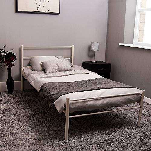 Vida Designs Dorset Bed Single 3 ft, White