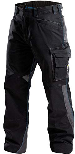 DASSY® Spectrum Arbeitshose - Größe 50 - SCHWARZ/ANTHRAZITGRAU