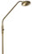 Qazqa - Moderne Stehleuchte I Stehlampe I Standleuchte I Lampe I Leuchte Bronze inkl. LED - Eva Dimmer I Dimmbar I Wohnzimmer I Schlafzimmer - Stahl Länglich - I LED