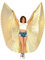 LEG AVENUE A2790 02622-026-One Sizes Fit Most A2790 -360 Degree Isis Wings, Einheitsgröße (Gold)