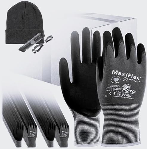 ATG 144 Paar, Gr. 11, MaxiFlex Endurance Schutzhandschuh + gratis Zubehör