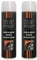 Troton UBS 2 x 500ml Spray WEIß UNTERBODENSCHUTZ Anti Gravel Schutz KUNSTHARZ GRAVEX