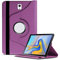 Samsung Galaxy Tab A 10.5 T590/T595 Case, Luxury Leather 360 Degree Rotating Smart Stand Folding Folio Tablet Case Cover for Samsung Galaxy Tab A 10.5 2018 (T595/T590) (Purple)