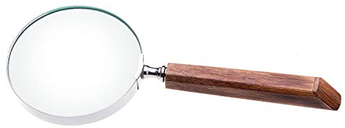 Antik 2000 Lupe Leselupe Vergrößerungsglas Lesehilfe mit Griff