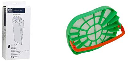 Sebo 7029ER Box of 8 Ultra bags Felix & 7012ER Vacuum Cleaner Pre Motor Protection Filter