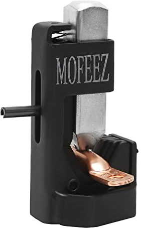 Mofeez Hammer Lug Crimper Tool for 8 AWG - 0000 AWG Battery and Welding Cables