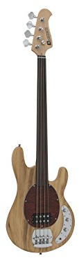 DIMAVERY MM-501 E-Bass, fretless, natur