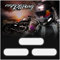 8er Set reflektierende Aufkleber Helmaufkleber 3M Technology™ Schwarz Motorradhelm Sicherheit (K132 Rechteckig Reflektierend)