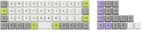 Drop Planck Akute Tastenkappen — Kompakter ortholinearer Formfaktor, PBT-Farbstoffsubliminierte Tastenkappen im OEM-Profil, für Cherry MX Switches und Clones (Akute Tastenkappen)