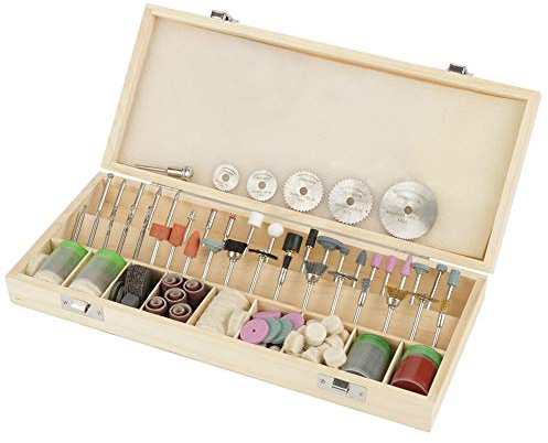 Wakects Kit di accessori per utensili rotanti, 242 accessori per utensili per incisione, lucidatura e foratura