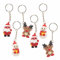 Baker Ross FC236 Porte Clés Enfants motifs de Noël - Lot de 6, Porte Clef Enfant, Porte Clef a Peindre, Porte Cle Enfant a Decorer, Noel Enfant, Loisirs Creatifs pour les Enfants