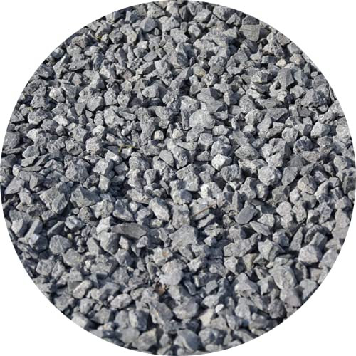 PSB Decorative Stones Pebbles/Chippings Cobbles Slate Gravel Aggregate, 20kg bag (Dyed Black Chippings 8-16mm)