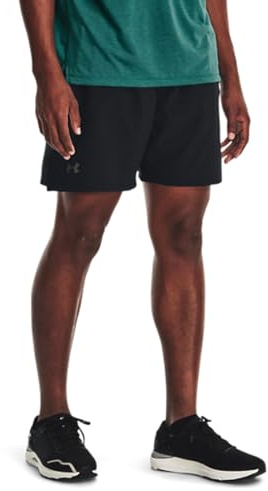 Under Armour Mens Shorts Launch Elite 7'' Short, Black, 1376508-001, 3XL