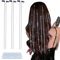 NICENEEDED 6Stk Strass Haarketten Für Frauen, Punk Crystal Quaste Ketten, 18.5 Zoll Lange Haarspangen Mit Strasssteinen, Haarschmuck Für Den Täglichen Gebrauch von Mädchen Halloween