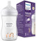 Philips Avent Flasche Natural mit Responsivem Schnuller 260ml Dekor Giraffe, 1 Stück (Modell SCY903/66)