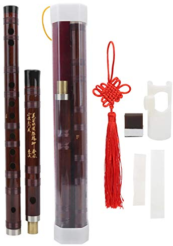 Instruments de Musique de Tradition Chinoise, Flûte de Bambou Japonaise 5 Ans Sec à L'ombre Tuyau de Flûte de Bambou Amer