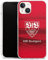 Slim Case extra dünn kompatibel mit Apple iPhone 14 Silikon Handyhülle transparent Hülle VfB Stuttgart Stadion Offizielles Lizenzprodukt
