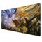 Elden Ring Mouse pad|Blue Gaming Mouse pad|XXL Mouse pad 900x400|Office Desk mat Large|Waterproof - Anti Slip (31.5 x 11.8 x 0.1 in)