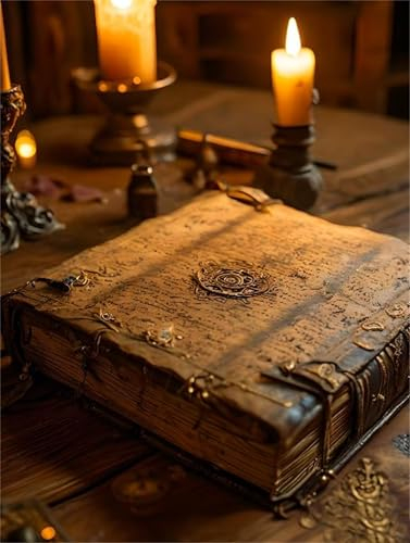 WEEPEF Buch Kerze Diamant Painting Bilder, 5D Diamond Painting Set, DIY Diamond Painting Mosaikherstellung Malen Nach Zahlen Full Drill Malerei für Erwachsene Kinder Room Decor Wohnwand 60x90cm P-776