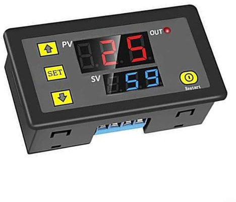 Interrupteur temporisé 10 A, cycle de minuterie programmable, affichage LED, module de commutation 12 V