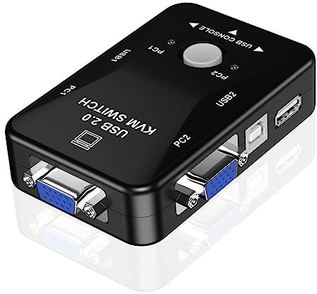 KONTONTY 2 Port Manual Vga Usb Box Picture for Security Monitoring and Display Devices