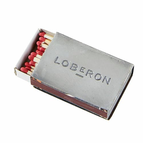 Loberon Etui für Streichholzschachtel Stacy, edle Handarbeit, Antik-Finish, Festdekoration, Weihnachtsdekoration, Weihnachten, Messing, antiksilber