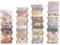 Songdao 50 Rollen Retro Washi Tape Set Dekorative Antik Masking Tapes Vintage Klebeband Bunt für Kunst, DIY Handwerk, Tagebuch, Planer, Scrapbook, Verpackung